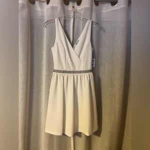 NWT White Dress w/embellishment